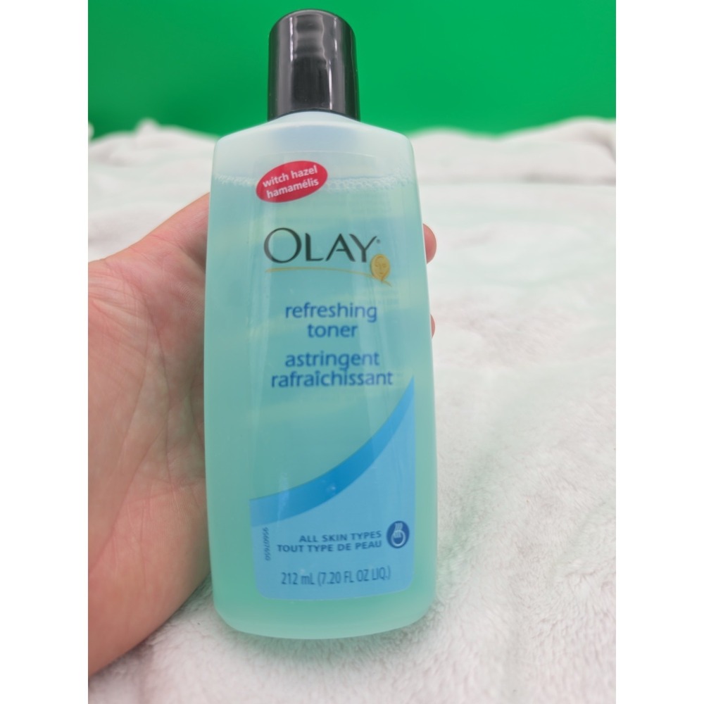 (1) Olay Refreshing Toner Astringent w/ Witch Hazel 7.2oz Full New Discontinued